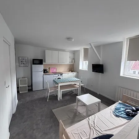 Апартаменты Coquille A La - App T2 6 Places Berck